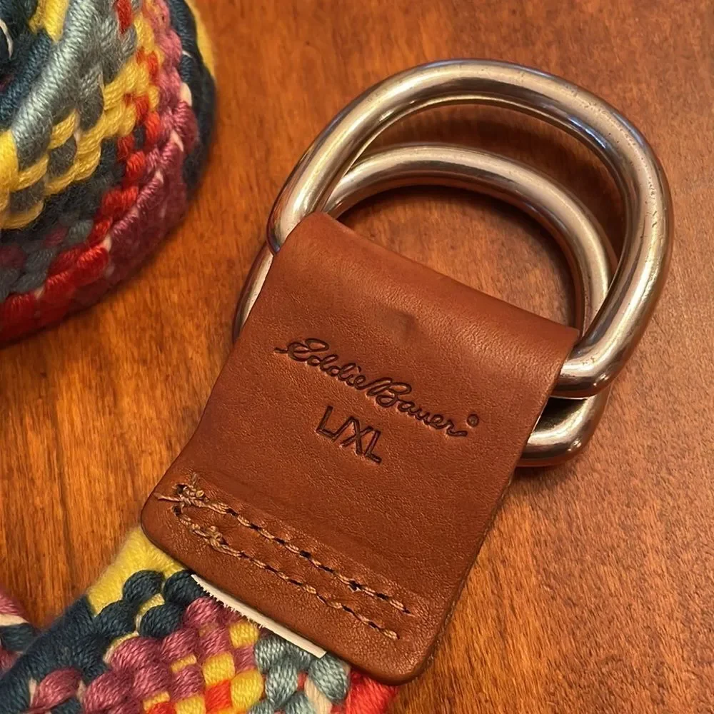 Eddie Bauer Multi Color Belt - Large/XL